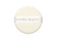 Large Pressed Face Makeup Cosmetic Powder Puff With Private Label Ribbon